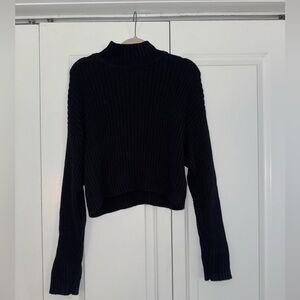 La Hearts Classic Black Knit Top